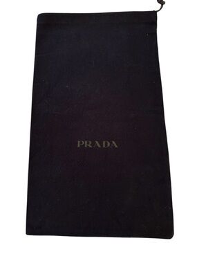 Prada drawstring dust bag
